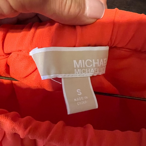 Brand new,never used asymmetric Michael Kors shirt size S salmon colour - Picture 6 of 8